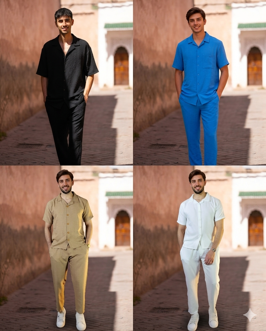 RAWKESH Essential Summer Set – Clean Streetwear Fit